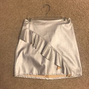 Fun Silver Skirt!